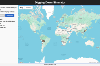 Digging Down Simulator