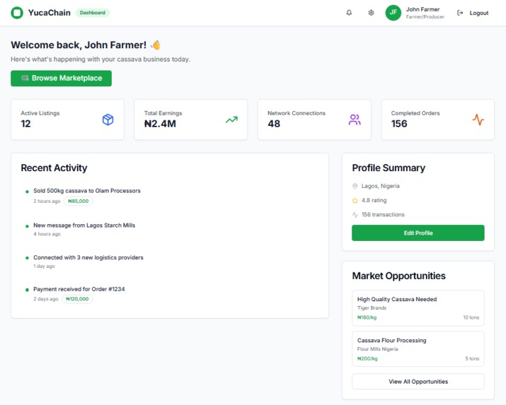 YucaChain – screenshot 4