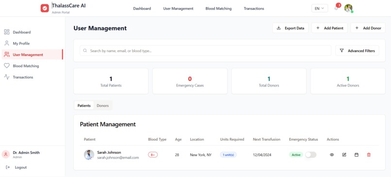 ThalassCareAI – screenshot 4