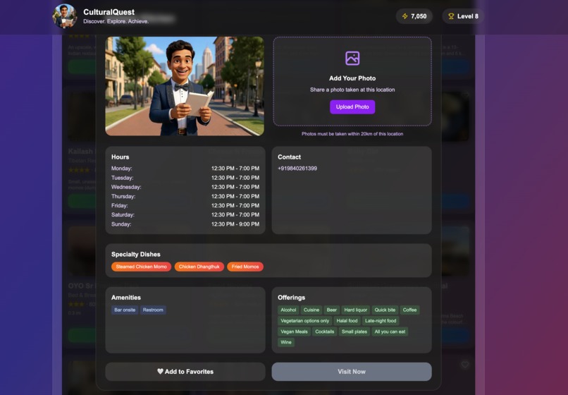 Cultour – screenshot 2