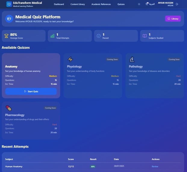 Edu-Transform-Medical  (ETM) – screenshot 5