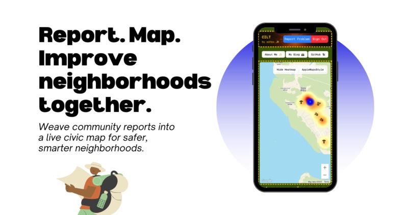 CILT – Community Issue & Location Tracker – screenshot 1