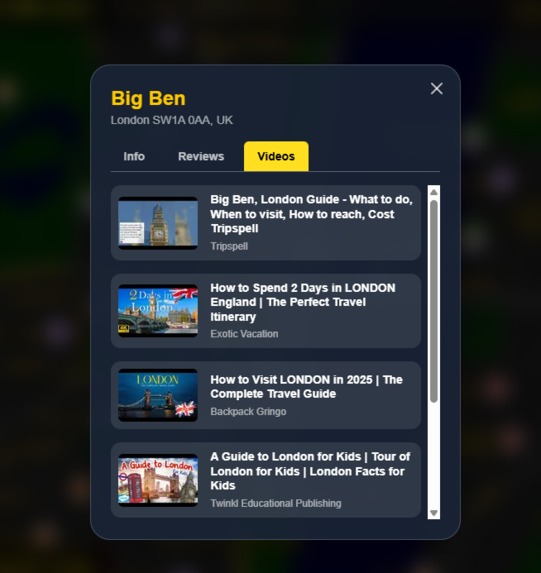 CityBreaker: The AI-Powered City Break Planner – screenshot 3