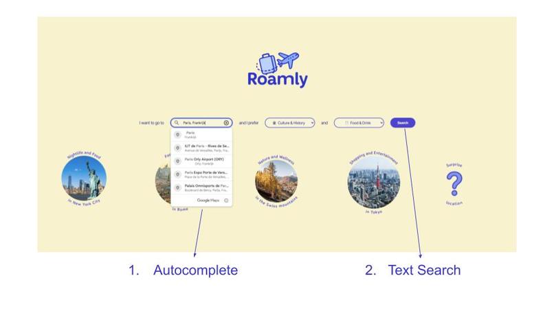 Roamly – screenshot 1