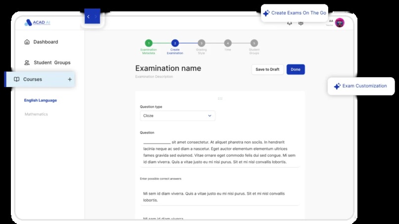 Acad AI – screenshot 2