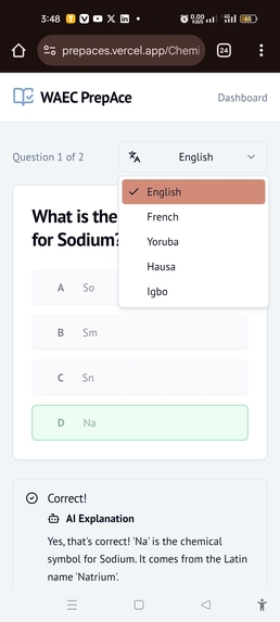PrepAce – screenshot 3
