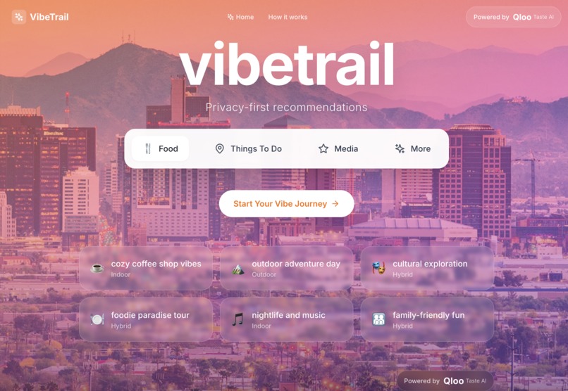 VibeTrails: A Cultural Day Planner – screenshot 3