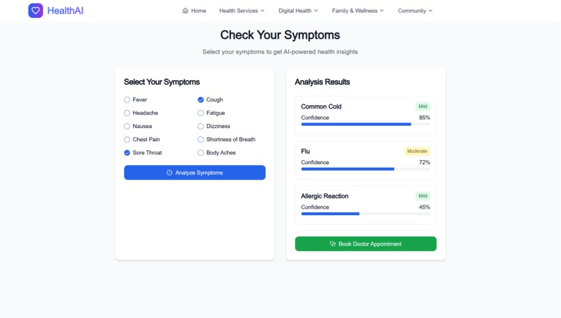 HEALTH AI – screenshot 3