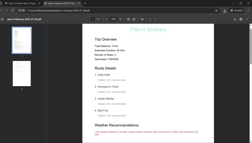 Plan-it – screenshot 13