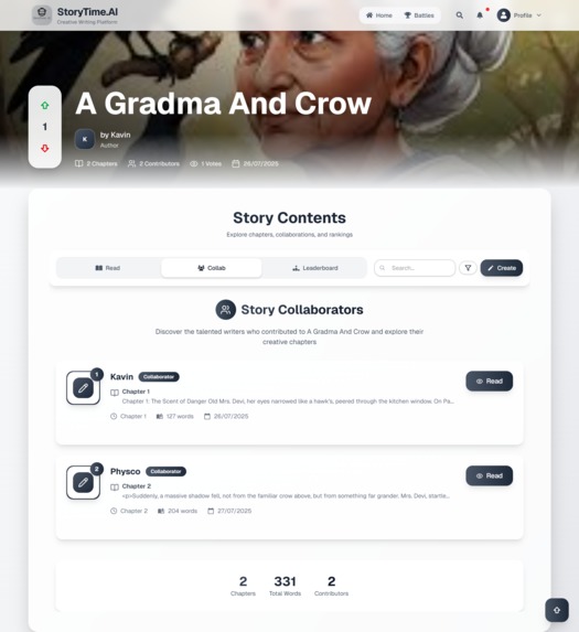 StoryTime.AI 2.o – screenshot 3