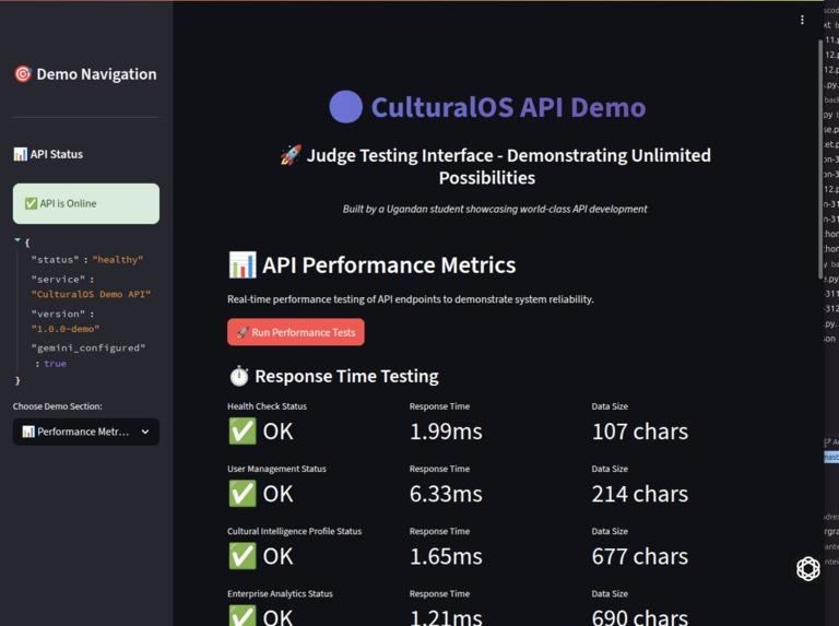 Cultural-OS – screenshot 3