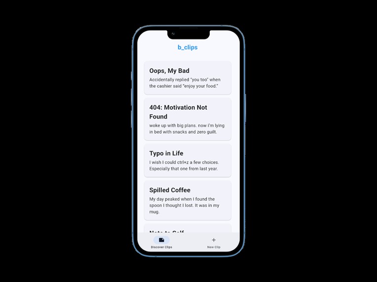 b_clips! – screenshot 1