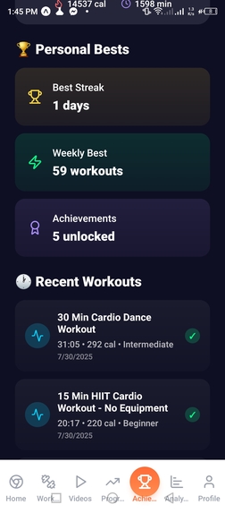 FitBuddy: AI Fitness Coach & Form Tracker – screenshot 12