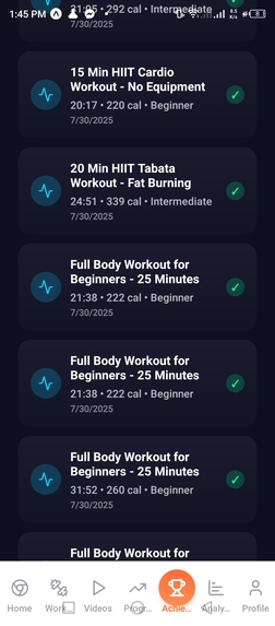 FitBuddy: AI Fitness Coach & Form Tracker – screenshot 13