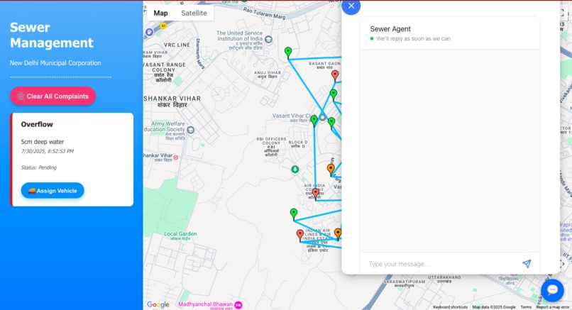 DrainGuard: AI-Powered Drainage Monitoring System  – screenshot 2