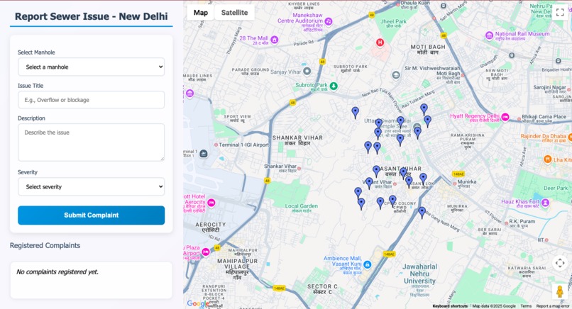 DrainGuard: AI-Powered Drainage Monitoring System  – screenshot 3