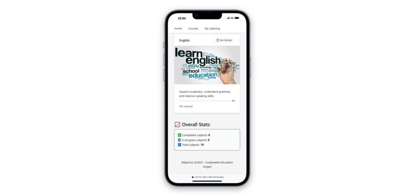 EduUz – Free Quality Education for All – screenshot 3