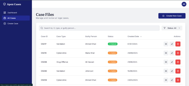 Apex Cases – screenshot 8