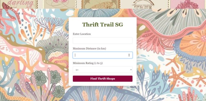 Thrift Trail Singapore – screenshot 1