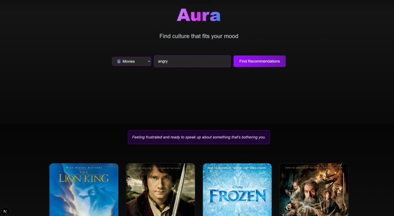 AURA – screenshot 1