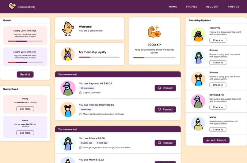 encountability – screenshot 1