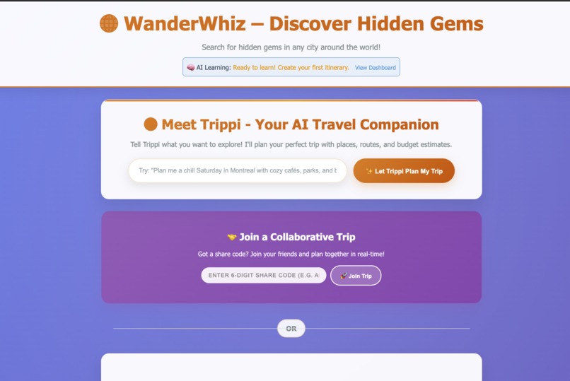 WanderWhiz – screenshot 1