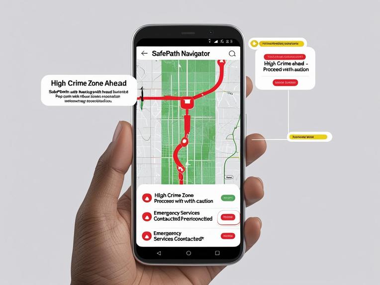 SafePath Navigator – A Strategic Safety Layer for Google Map – screenshot 3