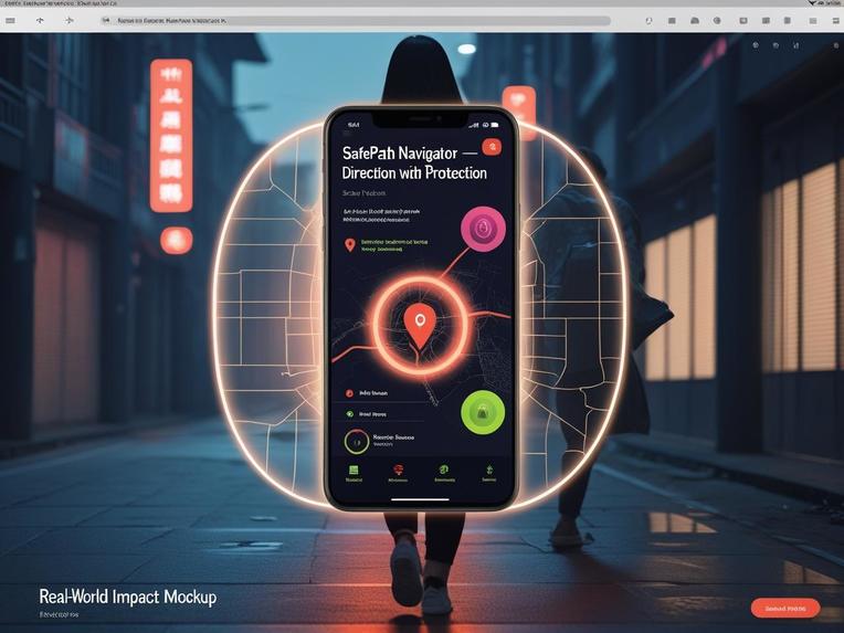 SafePath Navigator – A Strategic Safety Layer for Google Map – screenshot 4