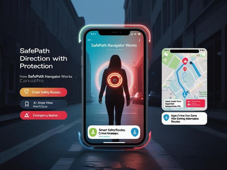 SafePath Navigator – A Strategic Safety Layer for Google Map – screenshot 5