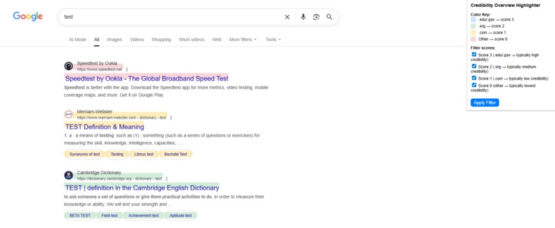 Search Helper – screenshot 2
