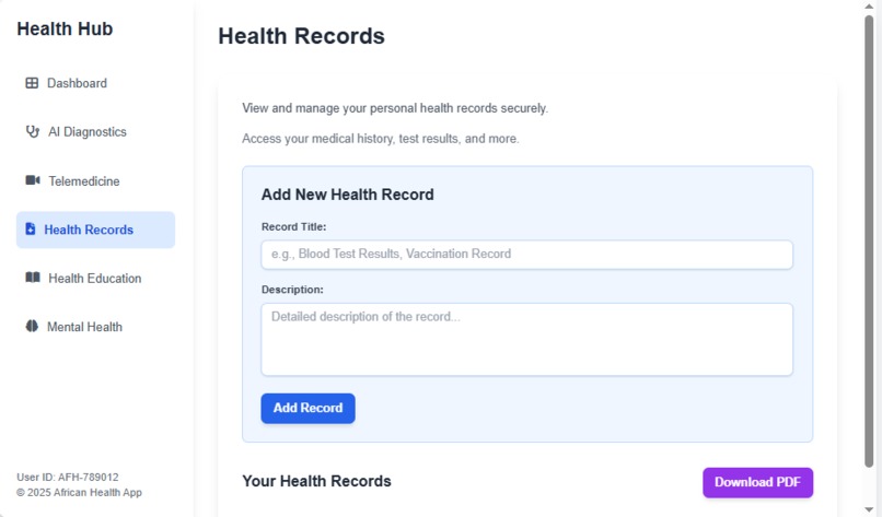 AfriCare – screenshot 4