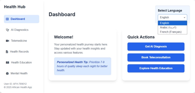 AfriCare – screenshot 1