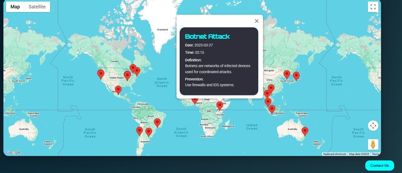 CyberAware Map – screenshot 3