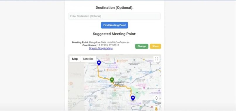 Navi meet – screenshot 2