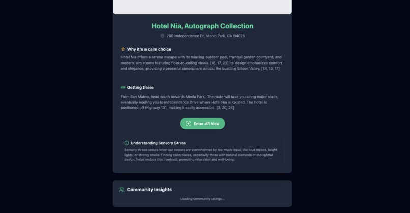 Urban Calm Finder  – screenshot 4