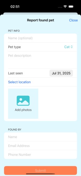 PawsitiveID iOS App – screenshot 10
