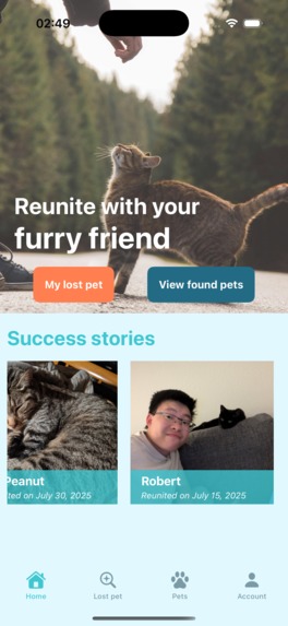 PawsitiveID iOS App – screenshot 2