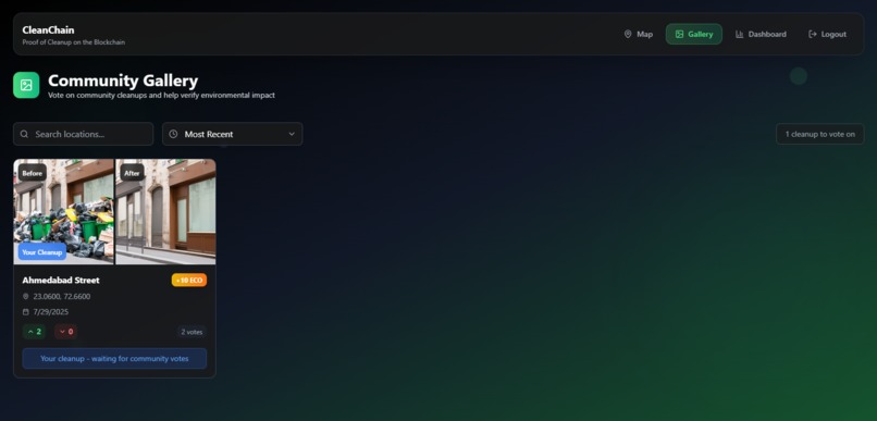 CleanChain – screenshot 3
