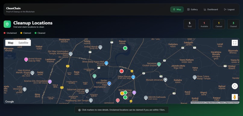 CleanChain – screenshot 2