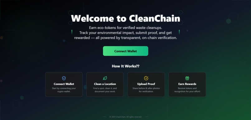 CleanChain – screenshot 1