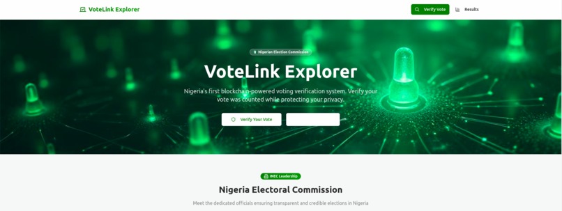 Votelink – screenshot 2
