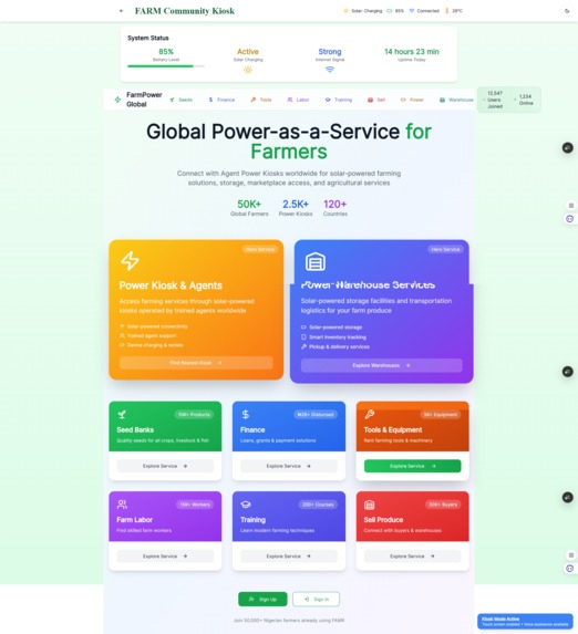 farmpower global (famr) – screenshot 1