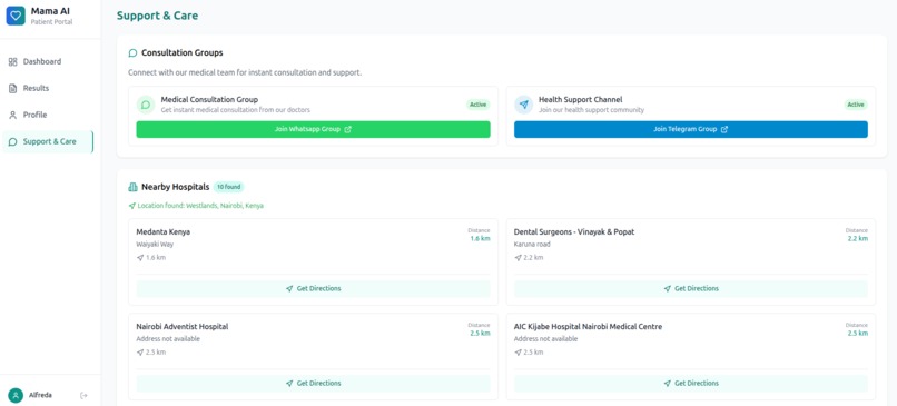 Mama AI Health Guardian – screenshot 2