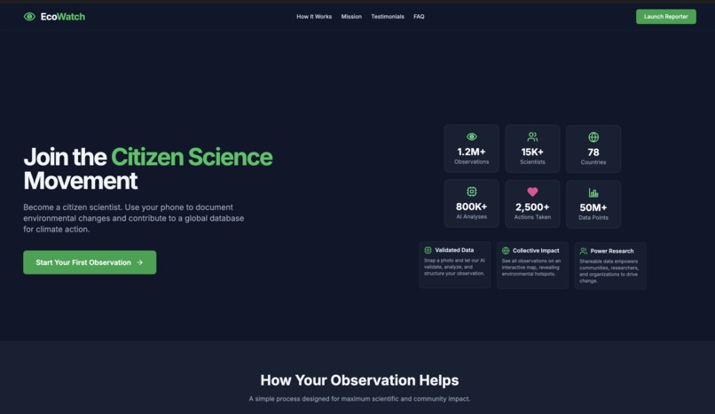 EcoWatch  – screenshot 1