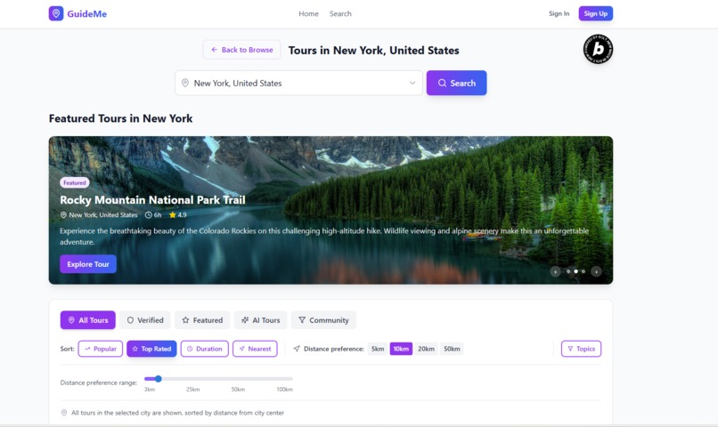GuideMe  – screenshot 1