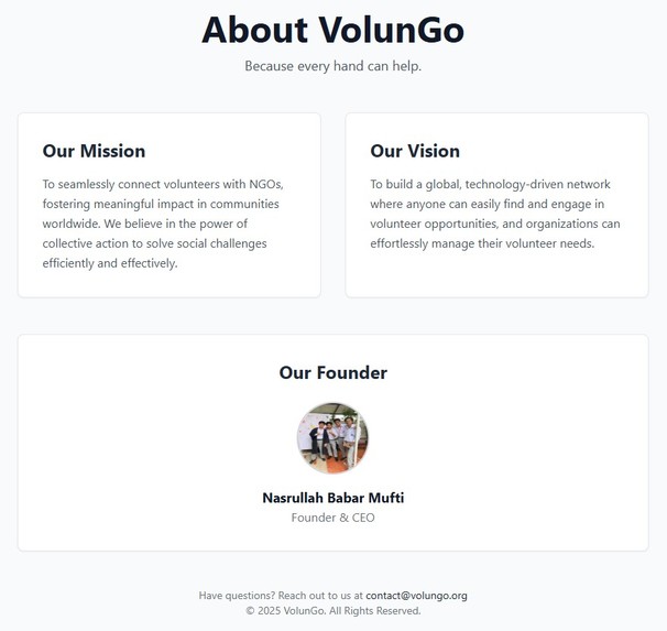 VolunGo – screenshot 3