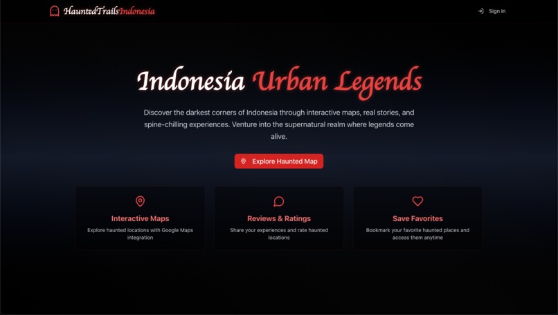 HauntedTrailsIndonesia – screenshot 1