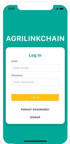 AgriLinkChain  – screenshot 2