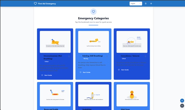 Emergency App – screenshot 3