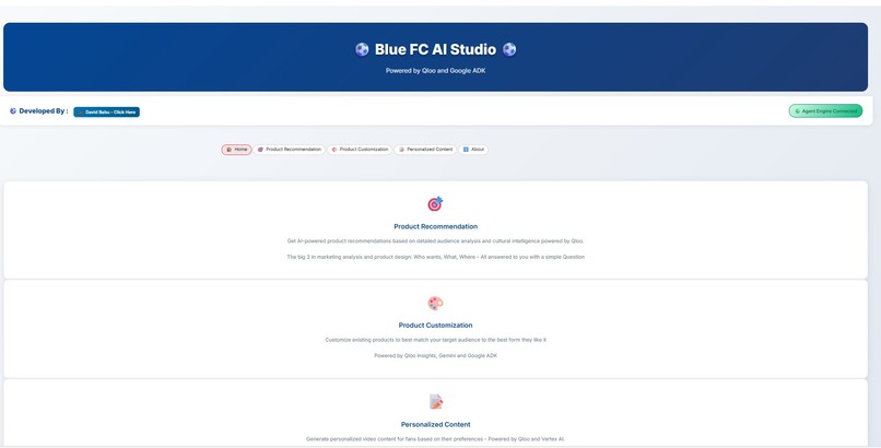 Blue FC AI Studio – screenshot 1